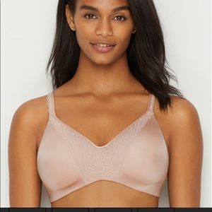 NWT Bali comfort bra. 38C nude tan